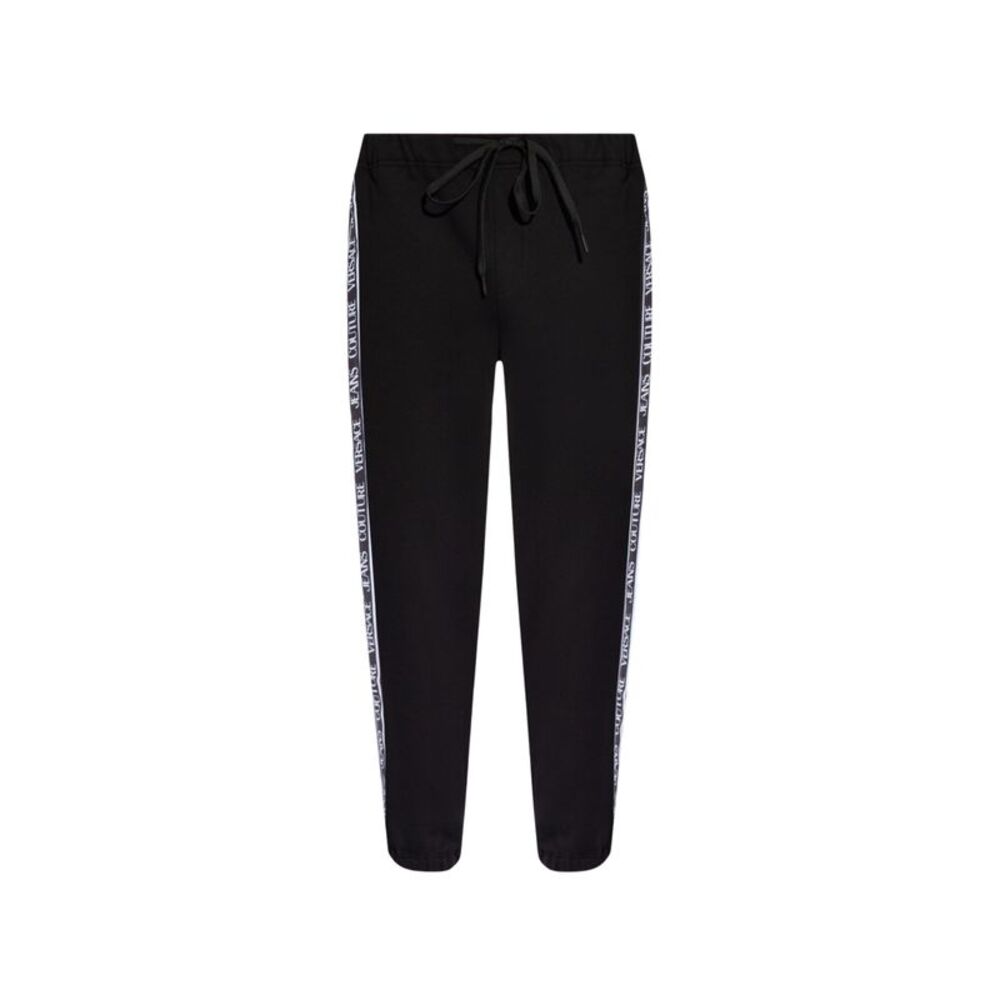 Versace Jeans Couture Black Joggers - Minimalist Luxury Loungewear